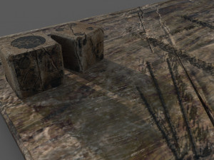 Medieval board game 3D 模型