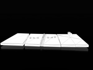 Medieval board game 3D 模型