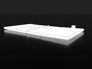 Medieval board game 3D Model