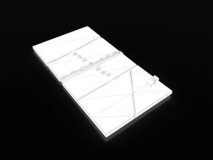 Medieval board game 3D Model