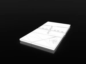 Medieval board game 3D Model