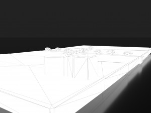 Medieval board game 3D 模型
