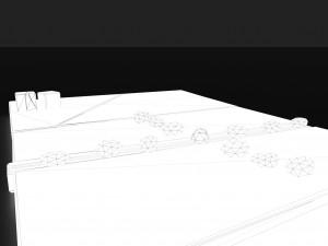 Medieval board game 3D 模型