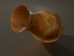 Ancient terracotta vase 3D-Modell