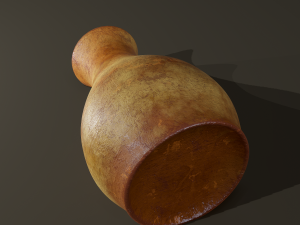 Ancient terracotta vase 3D-Modell