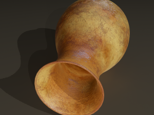 Ancient terracotta vase 3D-Modell