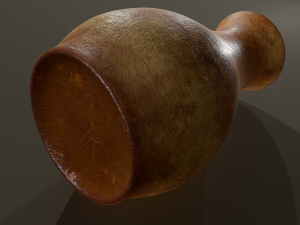 Ancient terracotta vase 3D-Modell