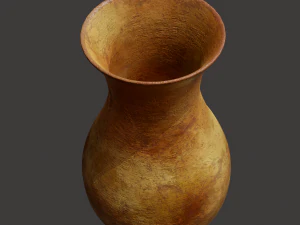 Ancient terracotta vase 3D Model