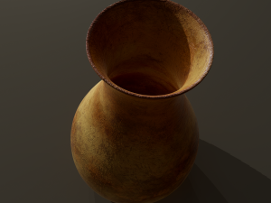 Ancient terracotta vase 3D-Modell