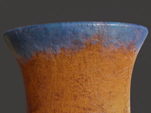 Ancient terracotta vase 3D Model