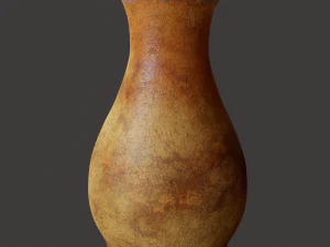 Ancient terracotta vase 3D Model