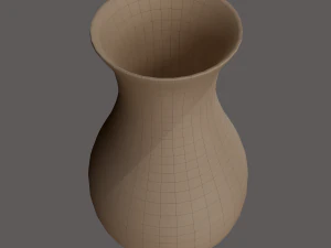 Ancient terracotta vase 3D Model