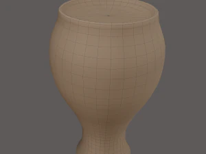 Ancient terracotta vase 3D Model