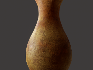 Ancient terracotta spouted vase 3Dモデル
