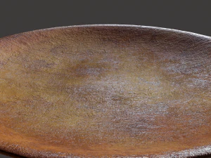 Ancient terracotta plate 3D Model