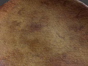 Ancient terracotta plate Modelo 3D