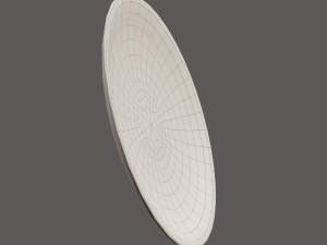 Ancient terracotta plate Modelo 3D