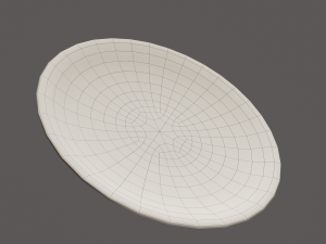 Ancient terracotta plate Modelo 3D