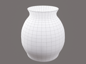 Ancient terracotta jar Modelo 3D