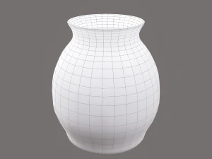 Ancient terracotta jar 3D Model