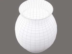 Ancient terracotta jar 3D Model