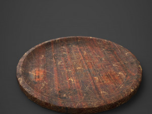 Medieval tavern plate 3D 모델