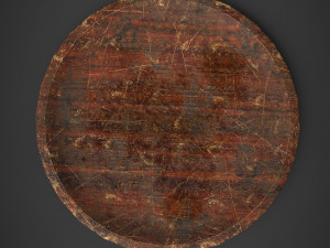 Medieval tavern plate 3D 모델