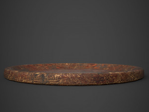 Medieval tavern plate 3D 모델