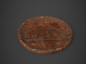 Medieval tavern plate 3D 모델