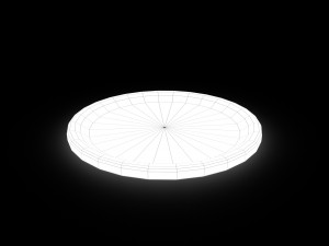 Medieval tavern plate 3D 모델