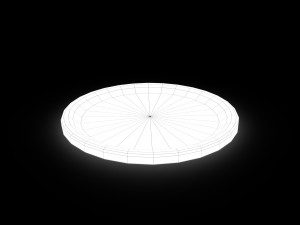Medieval tavern plate 3D 모델