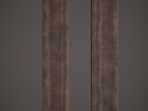 Medieval tavern shelf Modello 3D