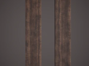 Medieval tavern shelf 3D Model