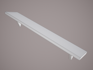Medieval tavern shelf Modello 3D