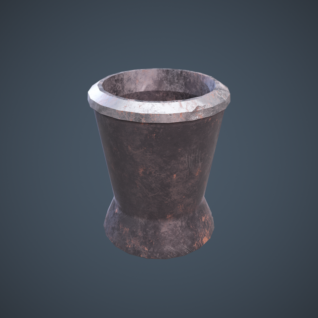medieval tavern water cup 3D 模型 .c4d .max .obj .3ds .fbx .stl .blend 