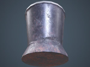 medieval tavern water cup 3D Model