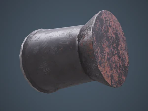 medieval tavern water cup 3D Model