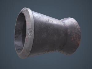 medieval tavern water cup 3D 模型