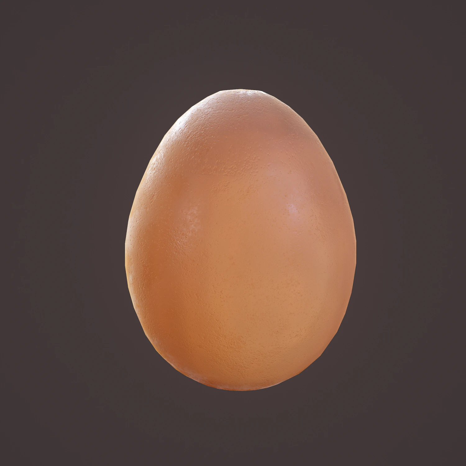 brown egg 3D Model .c4d .max .obj .3ds .fbx .stl .blend 