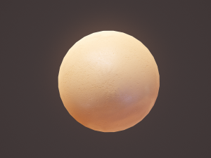 brown egg 3D Model