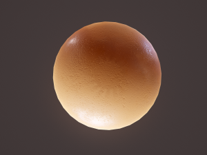 brown egg 3D Model