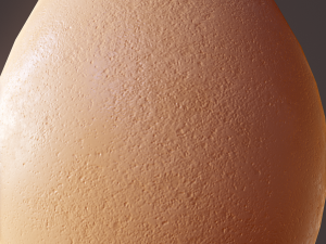 brown egg 3D Model