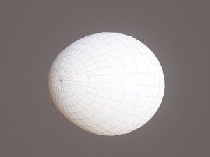brown egg 3D Model