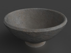 medieval tavern bowl 3D Model