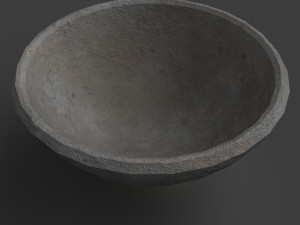 medieval tavern bowl 3D Model