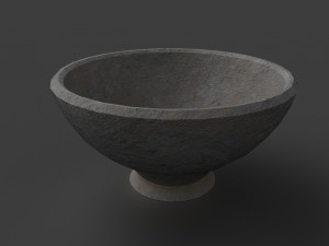 medieval tavern bowl 3D Model