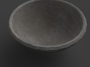medieval tavern bowl 3D Model