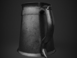 medieval tavern cup 3D 모델