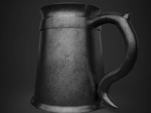 medieval tavern cup 3D Model