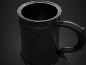 medieval tavern cup 3D 모델